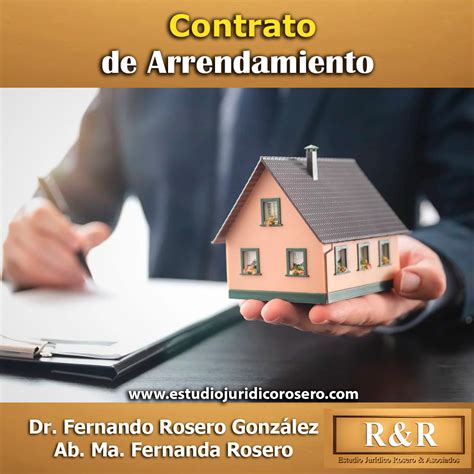 Contrato De Arrendamiento Estudio Jurídico Rosero Y Asociados