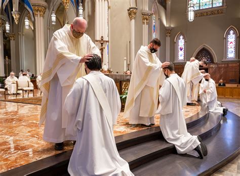 Eight Holy Cross Brothers Ordained Deacons Priests Todays Catholic