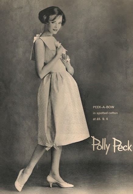 1959 Polly Peck Polly Peck Peek A Bow Dress Advert From Flickr