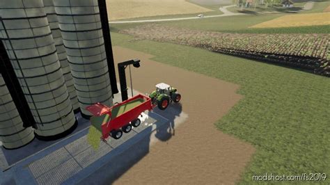 Fermenting Silo With Digestate Fs19 Placeable Mod Modshost