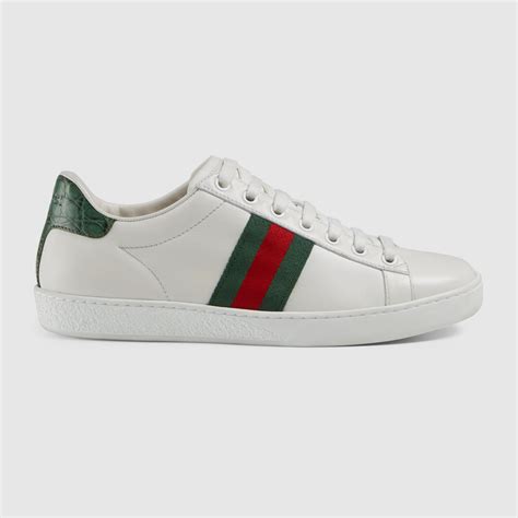 Ace Leather Low Top Sneaker Gucci Womens Sneakers 387993a38309071