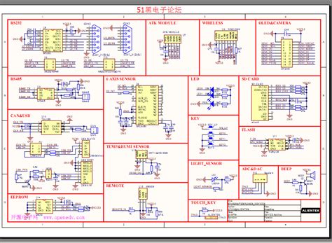Stm32f4开发板原理图和pcb布局 Stm328