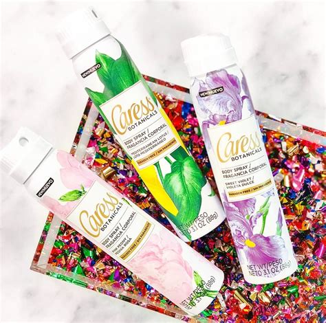 Revamp Your Spring Style With Caress Botanical Spray Perfume Body