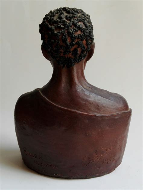 African Clay Busts Circa 1950s Lutge Gallery