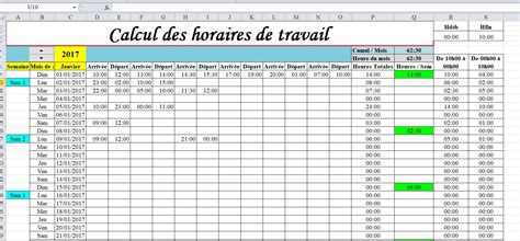 Les outils disponibles dans chaque feuille permettent la transformation des données brutes en informations pour calculer, analyser. Calcul D Heure