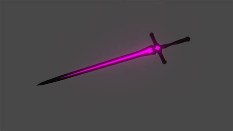 Fantasy Magic Sword 3d By Woblingoblin