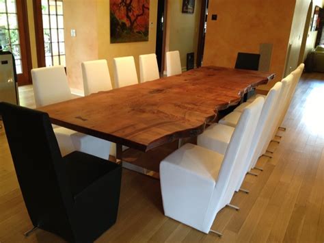 Whether you're just starting out in your first townhome or are downsizing to your dream cottage on the beach, one of the most whatever your preference, all of our dining room tables are made from the highest quality solid wood so you can enjoy it for years to come. Slab dining table - Traditional - Dining Room - New York ...