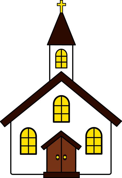 Little Church Building Free Clip Art