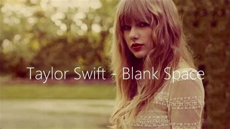 Taylor Swift Blank Space Youtube