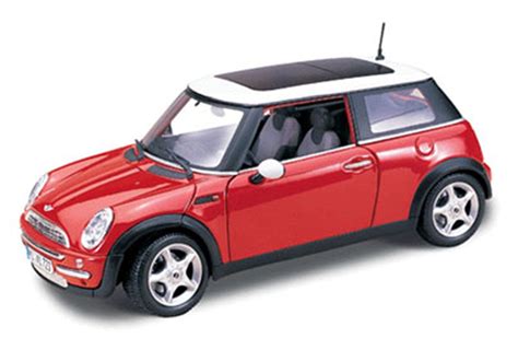 Mini Cooper Red Maisto 31656 118 Scale Diecast Model Toy Car
