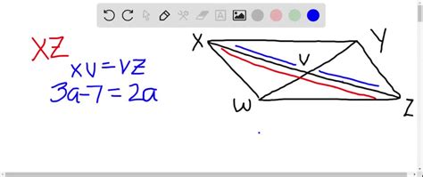 Use the fact that the angle sum of triangles is 180º and quadrilaterals is 360º to find the missing interior angle. SOLVED:WXYZ is a parallelogram. Find each measure…