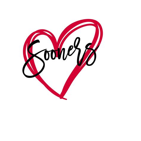 Excited To Share This Item From My Etsy Shop Sooners Heart Svg Etsy Sooners Etsy Shop