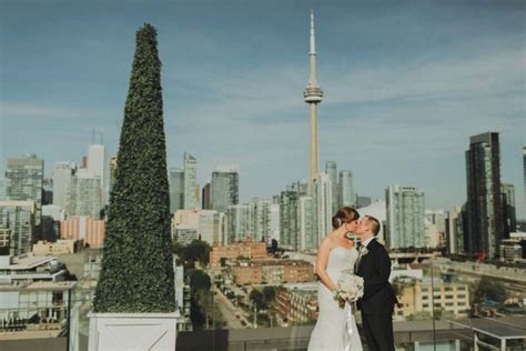 This Couples Venue Offered The Most Incredible View Of The Citys