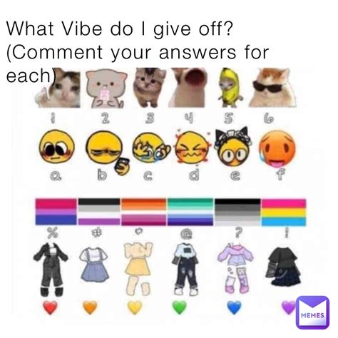 What Vibe Do I Give Off Comment Your Answers For Each Madsmp Memes