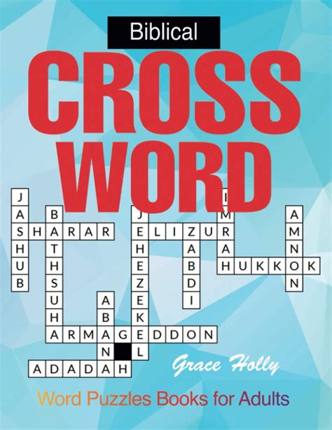 Biblical Crossword Puzzles For Adults Study Gods Words With Biblical