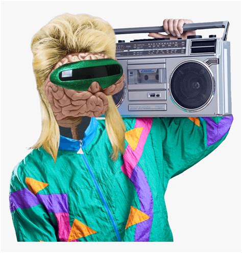 80s Neon Fashion Mens Hd Png Download Kindpng
