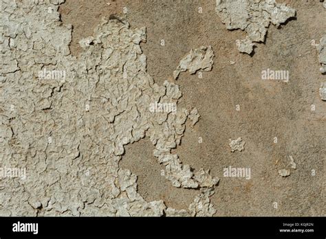 Old Exterior Wall Paint Decaying And Cracking Metaphor For Seen Stock Photo Alamy