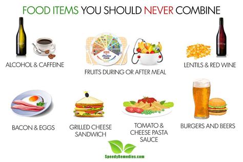 10 Food Items You Should Never Combine Speedy Remedies