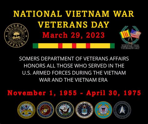 Mar National Vietnam War Veterans Day March Ellington Ct Patch