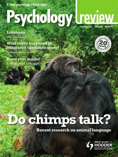 Psychology Review Hodder Education Magazines