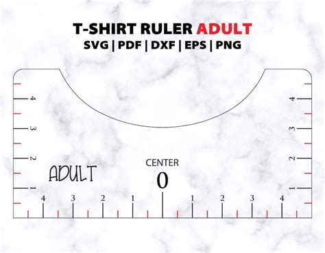 T Shirt Ruler Svg Bundle T Shirt Alignment Tool Svg Shirt Etsy