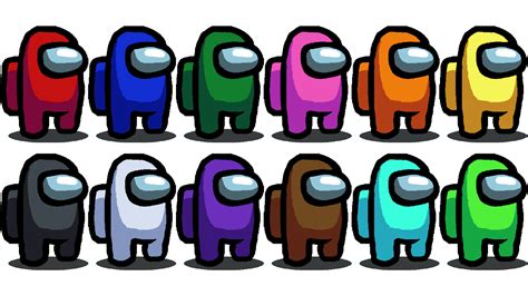 Among Us Character Colors Png Images And Photos Finder