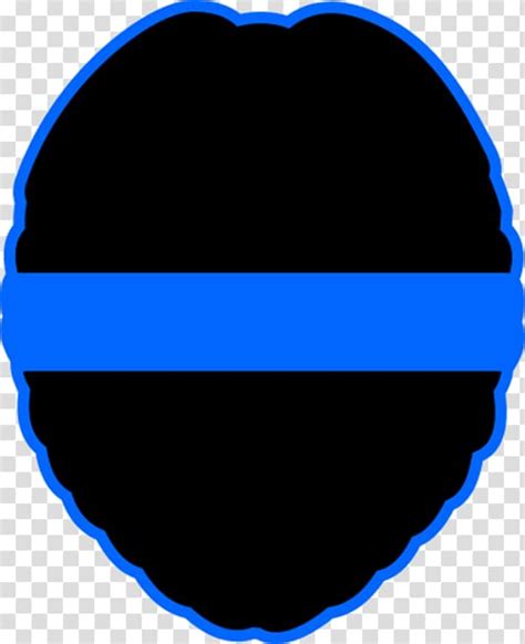 Download High Quality Police Badge Clipart Blue Line Transparent Png