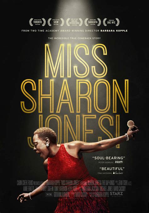 Miss Sharon Jones Poster Small The South Bay Film Society