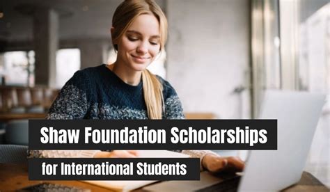 Shaw Foundation Scholarships For International Students In Singapore
