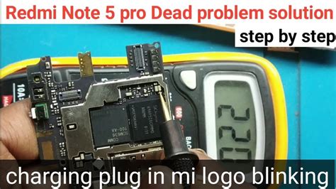 Redmi Note 5 Pro Dead Solution Charging Blinking Problem Solution Youtube
