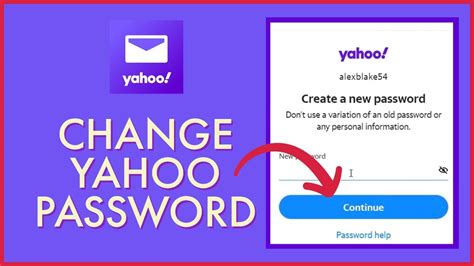 How To Change Yahoo Mail Password 2022 Youtube