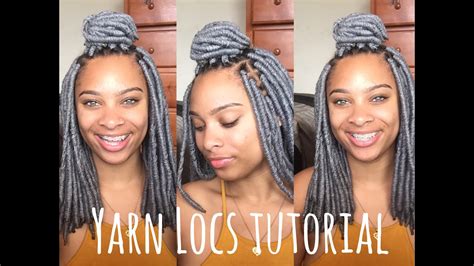 Yarn Locs Tutorial Youtube