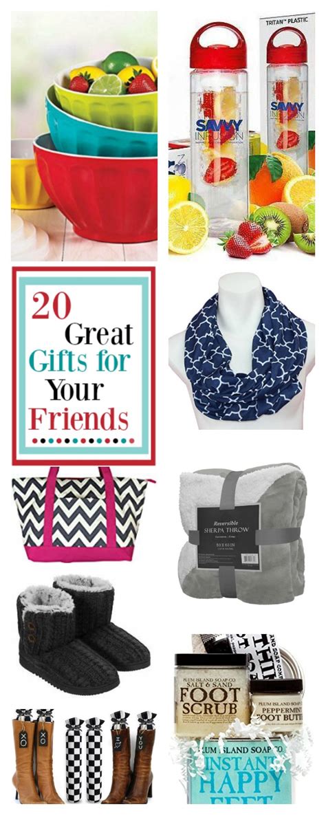 Great engagement or friendship gifts! 20 Great Gifts for your Friends: A Gift Guide - Fun-Squared