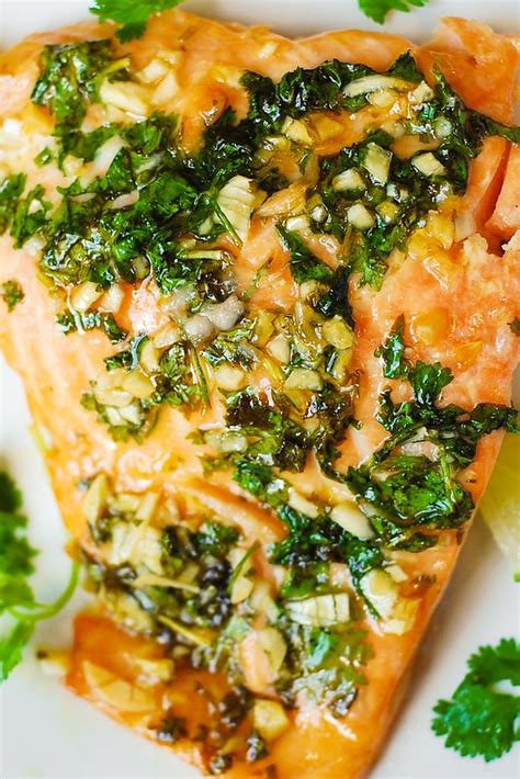 Last updated may 20, 2021. Cilantro Lime Honey Garlic Salmon (baked in foil) - Julia ...