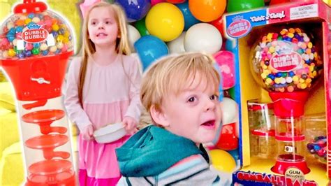 Giant Spiral Gum Ball Machine Surprise Youtube