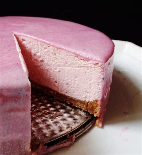 Raspberry Mousse Mirror Cake 036 (2) - Project Pastry Love