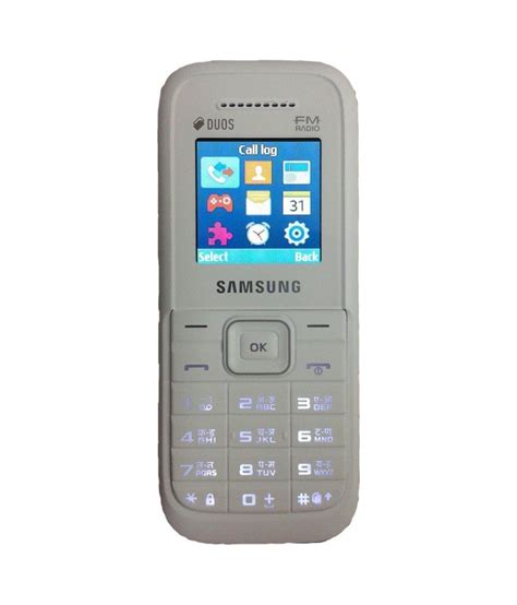 Lowest Price Samsung Guru Fm Plus Sm B E D White Price In India Specifications