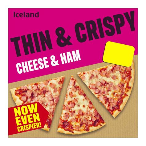 Iceland Thin And Crispy Cheese And Ham 324g Villa Market