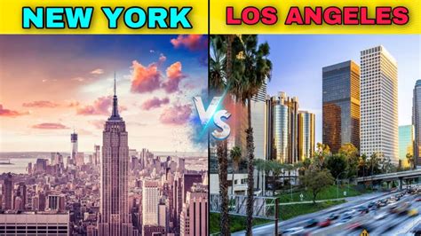 New York City Vs Los Angeles Comparison In Hindi कितना पीछे लॉस