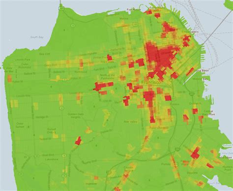 Crime Heat Map St Louis