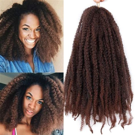 2020 Hot 1 Packs Afro Kinky Marley Braids Hair Extensions Kanekalon