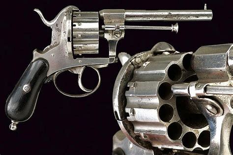 Lot A Rare 12 Shot Pin Fire Revolver
