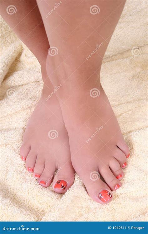 woman s feet stock image image of beauty pamper nail 1049511