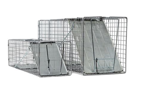 2 Fully Assembled Catch And Release Animal Traps
