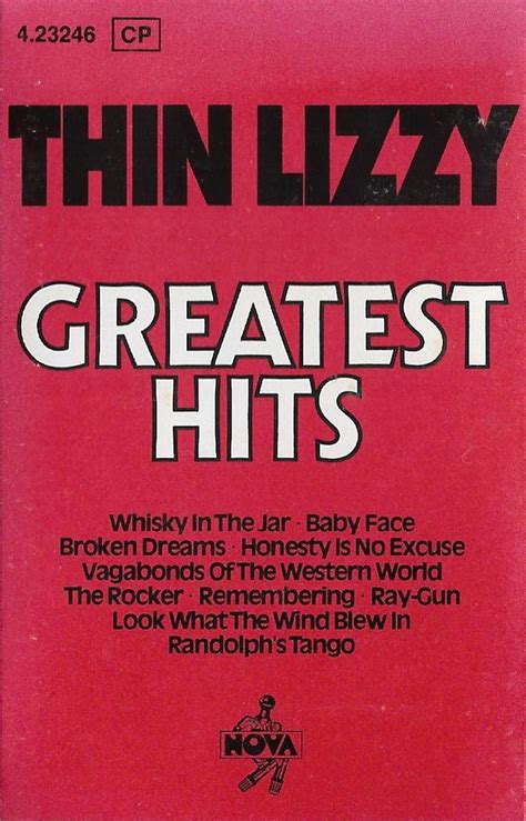 Thin Lizzy Greatest Hits 1977 Cassette Discogs