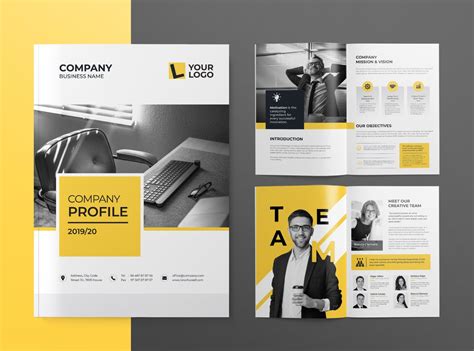 Looking for company profile template word construction company profile sample? Company Profile, Word Template by Brochure Design on Dribbble