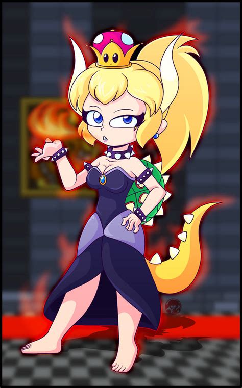 Bowsette By Ivoanimations On Deviantart