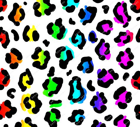 Colorful Neon Cheetah Print