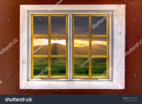 Magical Landscape Seen Through Window Stock Photo 171916628 Shutterstock