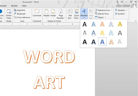 Cara Membuat Word Art Pada Microsoft Office Word Tuto
